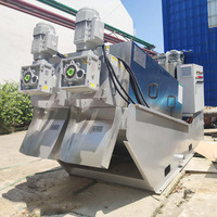 2024 Meilleure vente machine de déshydratation des boues, machine de système de presse à vis pour le traitement des eaux usées