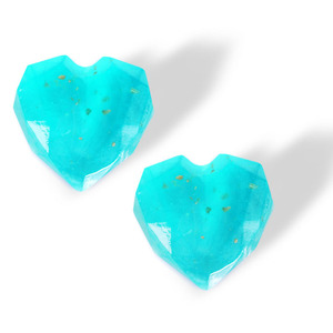 Jabón perfumado Jabones en forma de corazón Niñas Sueños Sesión de fotos en escena Regalo de recuerdo hecho a mano Forma de cristal transparente - Product Image 6