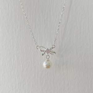 Collar con Colgante de Plata de Ley S925, Diseño Tridimensional Mate, Estilo en Capas, Personalización de Nicho - Product Image 4