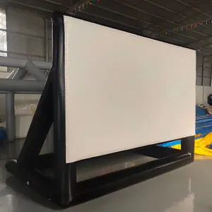 Factory Custom Air Sealed Blow Up Large Theater Outdoor Movie Screen Tv Cinema Inflatable Projector Screen For Hire