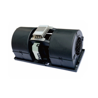 Unité de Ventilation à Bobine Fan Coil (FCU) LONGWELL Personnalisable avec Moteur EC, Ventilateur Centrifuge 220V pour Climatisation HVAC, Certifiée CE UKCA