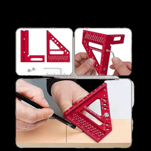 Xách tay 45/90 độ đa góc Đo Cai Trị cho chế biến gỗ vẽ & thiết kế-New cấp công nghiệp 3D miter Cai Trị - Product Image 4