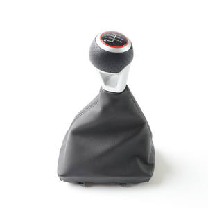 Pomo de Palanca de Cambios para Audi A4, de Cuero, Ergonómico, Accesorio Interior para Automóvil - Product Image 1