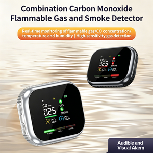 Detector de CO para el Hogar y Autocaravanas, Nuevo Producto de Calidad <span class=keywords><strong>del</strong></span> Aire Exterior, Detector de Gases Compuesto 5 en 1 - Product Image 5
