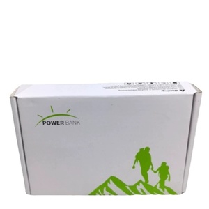 Cajas de Embalaje para Baterías Portátiles de Viaje Impresas Personalizadas, Diseño de Embalaje Colorido Estilo Vuelo, Fabricante - Product Image 1