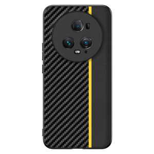 Pour Honor Magic5 étui de téléphone portable Texture de <span class=keywords><strong>fibre</strong></span> Ultra-mince antichoc pour Honor Magic5 Pro couverture arrière de téléphone - Product Image 6