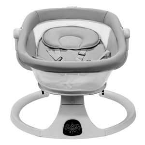 2025 nuevo modelo bebé mecedora eléctrica plegable recién nacido cuna vibración Musical columpio cama - Product Image 6