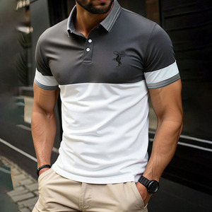 Camiseta Polo de Golf personalizada de fábrica de alta calidad para hombre, ropa informal con función antibolitas, tela de punto con estampados personalizados - Product Image 1