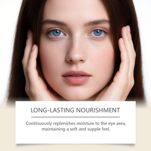 Crème pour les yeux à la niacinamide hydratante légère et facile à appliquer, masser la peau autour des yeux, crème hydratante douce pour les yeux - Product Image 4