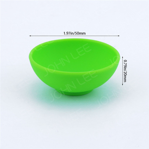 Venta caliente Cuenco clásico 50mm Mini Cuenco de silicona colorido Hierba seca Tabaco Especias Cuenco de almacenamiento - Product Image 3