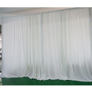 Soporte telescópico para telón de fondo con cortinas para decoración de bodas - Product Image 6