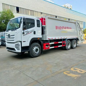 Camion compacteur à ordures diesel lourd FAW 25 tonnes 6x4 10 roues pour le ramassage et le nettoyage des déchets - Product Image 3