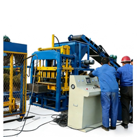Machine à blocs de béton QT4-15 de haute qualité fabriquée en Chine à vendre, avec une machine automatique hydraulique à haute efficacité pour briques creuses et pleines