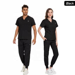 Nuovo Set Divisa Infermieristica 2026 con Fascia Elastica in Vita per Taglie Forti, Uniformi Mediche Personalizzate per Donne - Product Image 3