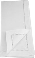 100% serviettes en lin français brodées personnalisées oiseau serviettes en lin blanc lavables
