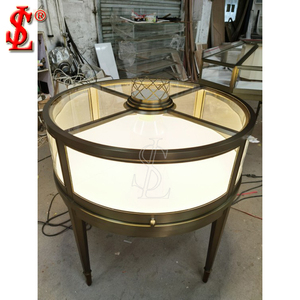 <span class=keywords><strong>Vitrina</strong></span> <span class=keywords><strong>de</strong></span> Joyería <span class=keywords><strong>de</strong></span> Alta Gama con Iluminación LED, <span class=keywords><strong>Vidrio</strong></span> Templado Ecológico, <span class=keywords><strong>Vitrina</strong></span> Pequeña para Joyería con Vista Completa para Tiendas Pop-Up - Product Image 4