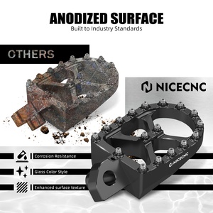 NICECNC Repose-pieds forgé en aluminium agrandi pour Suzuki DR650S DR650SE 1996-2024 <span class=keywords><strong>DR</strong></span> <span class=keywords><strong>650</strong></span> S 650SE <span class=keywords><strong>650</strong></span> S <span class=keywords><strong>SE</strong></span> - Product Image 5
