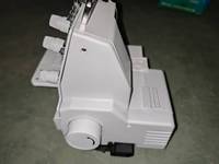 Machine à coudre JK 257 Mini domestique à 3 fils avec point de recouvrement, nouveau matériau ABS, moteur intégré, mécanisme d'alimentation manuel, pour vêtements