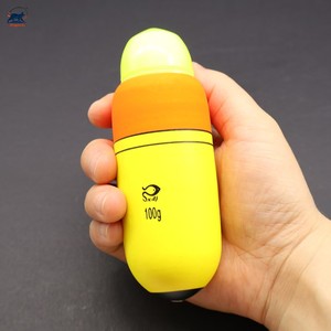 Voyant lumineux électronique rouge et vert couleurs jour et nuit double usage 40g-100g Long Casting Light up Bobber Fishing Float - Product Image 3