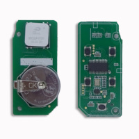 5 boutons télécommande intelligente porte-clés 433Mhz ID49 puce pour Jaguar F-Pace F-Type XF XJ XL XK XE 2011-2020 KOBJTF10A