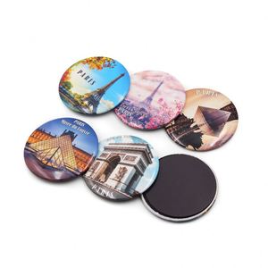 Recuerdo de Viaje del Desierto de los Emiratos Árabes Unidos, Dubái, con Diseño del Burj Khalifa, Lata Personalizada con Forma Duradera, Imán para Refrigerador, para Tiendas de Regalos Turísticos - Product Image 5