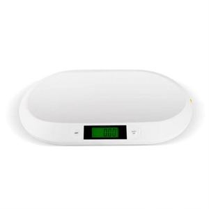 Veidt 가정용 전자 디지털 체중계 아기 유아용 욕실 체중계 20kg 용량 뚜껑 포함 - Product Image 5
