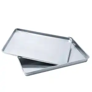 Commerciële Bakkerij Trays Bakvormen Set, hotel Bandeja Restaurant 40X60 Cm Voedsel Brood Cake Cookie Oven Aluminium Bakplaten Pannen