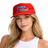Casquette en nylon avec logo personnalisé brodé, style rétro à visière plate, unisexe, hip-hop, streetwear, vente en gros