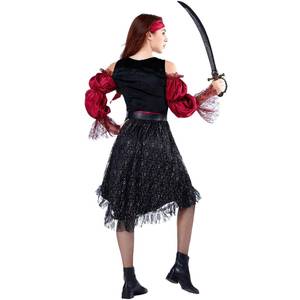 Disfraz de Pirata del Caribe para Parejas, Traje de Capitán para Halloween, Juego de Rol de TV y Cine, Conjunto para Actuaciones en Escenario - Product Image 4