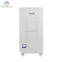 Weisen Stabilisateur de tension triphasé TNS-15KVA Régulateur de courant alternatif entièrement automatique pour usage domestique Régulateur de tension SVC en cuivre