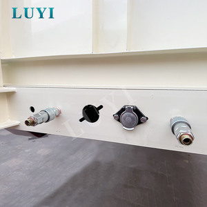 รถพ่วงพื้นเรียบสำหรับบรรทุกตู้คอนเทนเนอร์ขนาด 40 ฟุต 45 ฟุต 3 เพลา สำหรับงานหนัก ความยาว 13.6 เมตร ขาย - Product Image 6