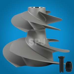 Durable 8-Blade <strong>Flyboarding</strong> Jet Ski Impeller for Yamaha 155mm VX Cruiser HO/VX Limited HO <strong>Jetpack</strong> Pump Dual Impeller - Product Image 6