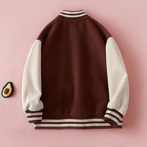 Chaqueta Clásica <span class=keywords><strong>de</strong></span> Béisbol Varsity <span class=keywords><strong>para</strong></span> Niños, Abrigo con Parche Bordado <span class=keywords><strong>de</strong></span> Osito <span class=keywords><strong>de</strong></span> Peluche, Ropa Casual <span class=keywords><strong>de</strong></span> Otoño <span class=keywords><strong>para</strong></span> Niños Pequeños <span class=keywords><strong>de</strong></span> 3 a 9 Años - Product Image 5