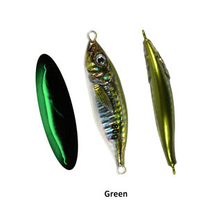 Señuelo de pesca de 30g, 40g, 60g, 80g, Little Magic Metal Addiction Slow Jig, señuelos de impresión 3D, señuelo luminoso Artificial Jigbait - Product Image 5