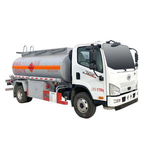 Camion-citerne à huile 4X2 d'occasion, vente directe d'usine, 15000L, véhicule de transport de liquides inflammables, camion-citerne à carburant, station-service mobile - Product Image 1