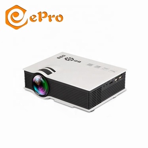 UC40 + 1080P LCD Chiếu 3D Mini Rạp Hát Tại Nhà Xách Tay Phương Tiện Truyền Thông Nhà Máy Nghe Nhạc Nhà Máy Chiếu Trường Mini Led Máy Chiếu UC40 UC40 + - Product Image 1