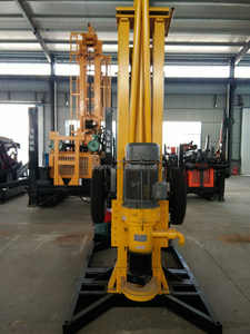 200m 휴대용 공압 유압 소형 전기 우물 드릴링 기계 KQD200 - Product Image 3
