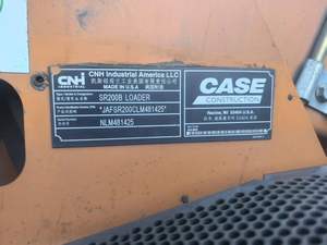 Sr200 मिनी स्किड स्टीकर लोडर के लिए उच्च गुणवत्ता वाले मूल पेंट का उपयोग किया जाता है, जिसमें कांटा/बाल्टी/स्वीपर 907 किलोग्राम भार 2020 मॉडल - Product Image 4