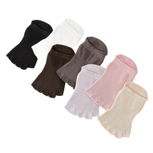 Spring/Summer Open-<b>Toe</b> Five-Finger <b>Socks</b>, Yoga <b>Socks</b>, Women's Pilates Gym Indoor Exercise <b>Socks</b>, Cotton <b>Socks</b> with Adhesive - Product Image 5