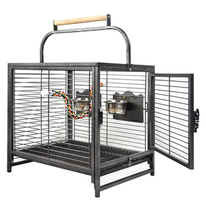 <span class=keywords><strong>Cage</strong></span> à oiseaux portative extérieure de <span class=keywords><strong>cage</strong></span> à oiseaux de perroquet de taille moyenne pour extérieur - Product Image 5