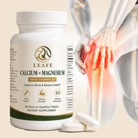 Comprimés de magnésium multi-sources à marque privée, absorption rapide, soutien nourrissant pour les nerfs et soulagement de l'inconfort musculaire, suppléments à base de plantes
