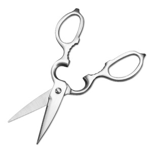 Kitchen Scissor 8 In Stainless Steel Straight Head Multi Function For Home Use - Product Image 2