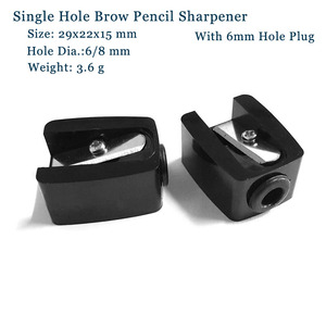 Einloch-kosmetischer Augenbrauen-Bleistift spitzer - Product Image 2