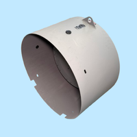 Ventilateur centrifuge externe G355 à moteur AC, ventilateur de ventilation industriel, haute pression d'air, 380V, IP55