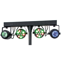 Équipement Disco Dj Portable professionnel, 17 couleurs, 60W RGBW, éclairage de scène, avec support