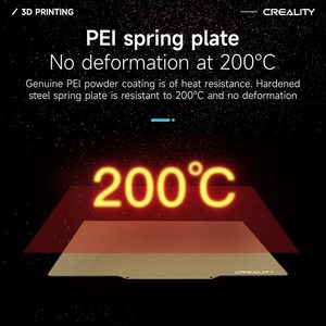 Accesorio para Impresora 3D Creality Ender 3 Max Neo, Lámina Magnética Removible de PEI de 310 x 320 mm, Placa de Cama Calentada con Textura Flexible - Product Image 6