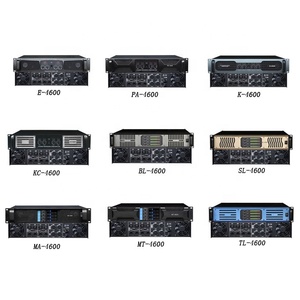 Amplificateur de puissance audio professionnel série PA 4 canaux 2U/3U taille classe D - Product Image 3