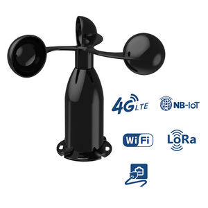 <span class=keywords><strong>Station</strong></span> <span class=keywords><strong>météo</strong></span> Pulse 4-20mA 0-5v RS485, <span class=keywords><strong>anémomètre</strong></span> à coupe métallique, capteur de vitesse du vent - Product Image 2