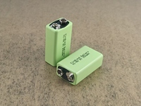Baterai Isi Ulang Ni-MH 9V 250mAh KingKong LH025-H7C (Bersertifikasi CE ROHS) untuk Senter & Mainan-500 Siklus