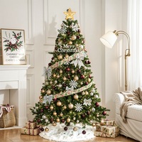 Arbre de Noël artificiel en PVC de grande taille (18 pieds, 20 pieds) pour décoration extérieure, événements festifs, centres commerciaux, festivals, utilisation en entreprise, directement de l'usine